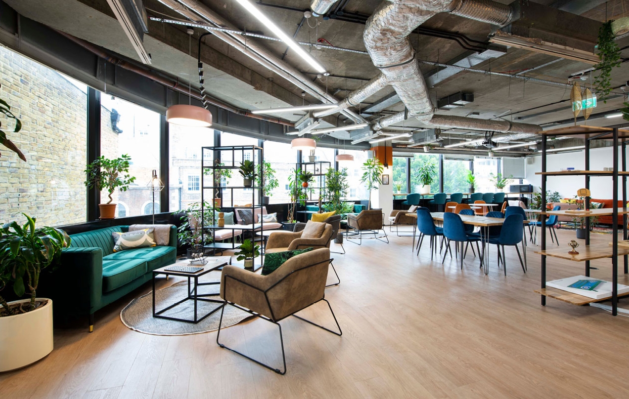 Working space at Runway East Borough Market