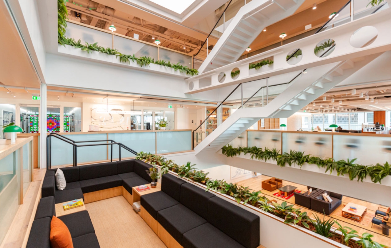 Working space at We Work