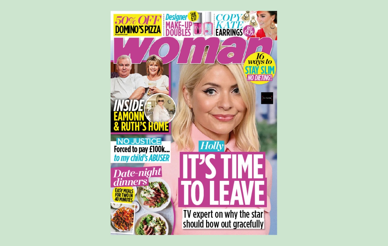 Front cover of Woman magazine