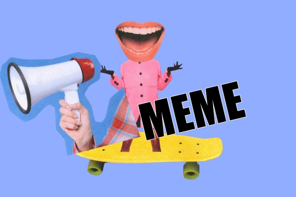 In the market for memes hero banner