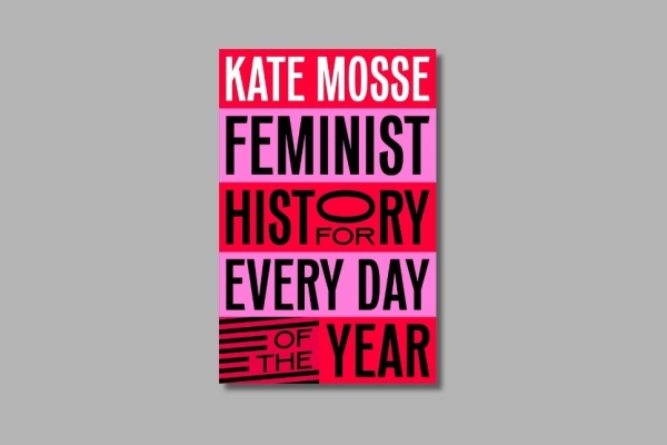 A red and pink book cover with the title and author's name written on the front.