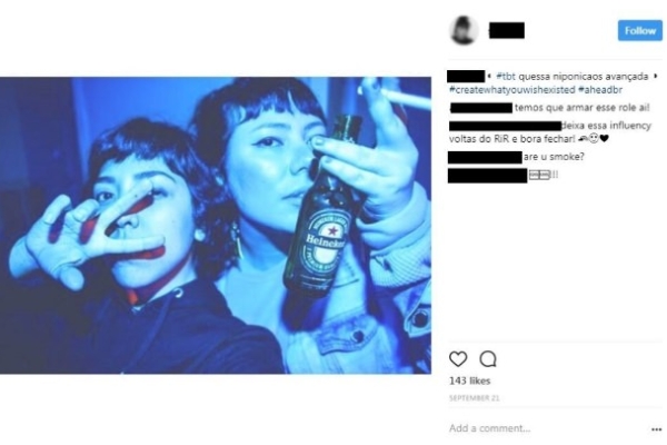 Image for article 'Covert tobacco influencer marketing targets young, report claims'