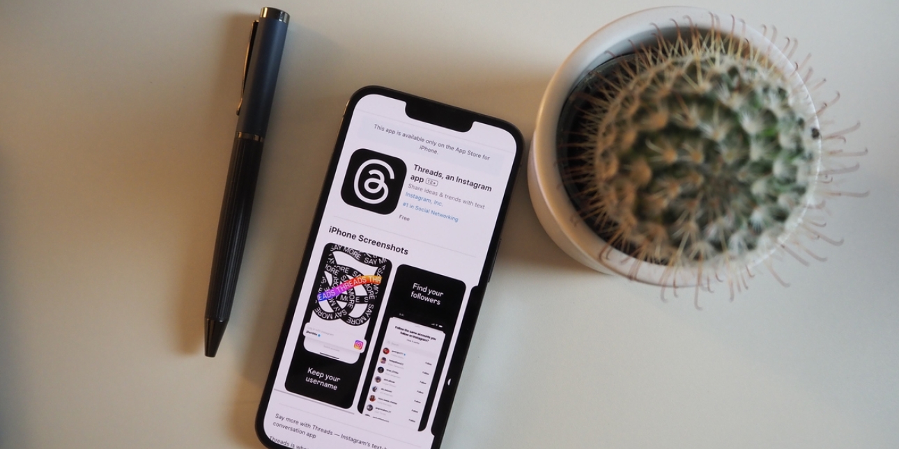 Screenshot of Threads on a mobile phone screen