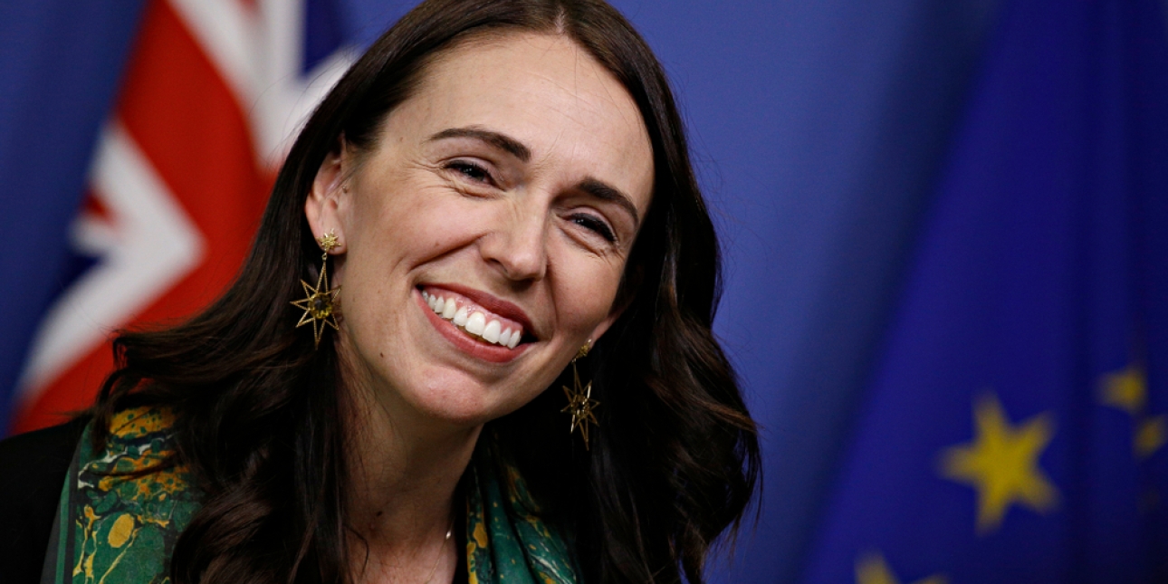 Jacinda Ahern smiling