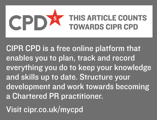 CIPR CPD message
